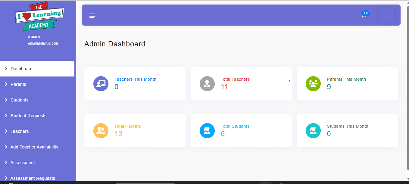 Mohsin Imran - Full Stack Laravel and Next.js Developer case study screenshot for Student LMS Platform